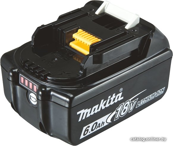 Аккумулятор  Makita BL1860B 18.0 В 6.0 А/ч Li-Ion 197422-4 (упаковка 632F69-8)
