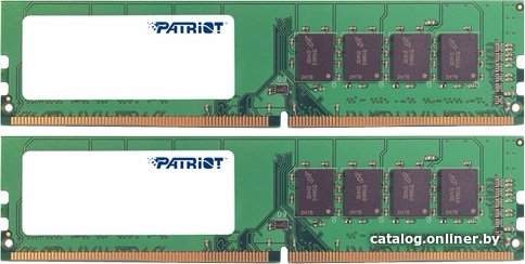 DDR4 16GB (2x8Gb) PC-21300 2666MHz Patriot (PSD416G2666K) CL19 1.2V