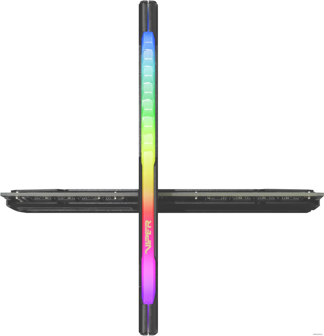 DDR4 16GB (2x8Gb) PC4-28800 3600MHz Patriot Viper Steel RGB (PVSR416G360C0K) DIMM RTL