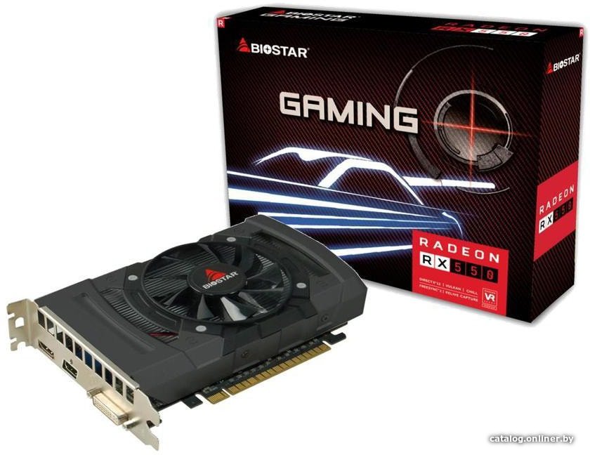 AMD Radeon Biostar RX550-4GB 4GB GDDR5 AMD (VA5505RF41)
