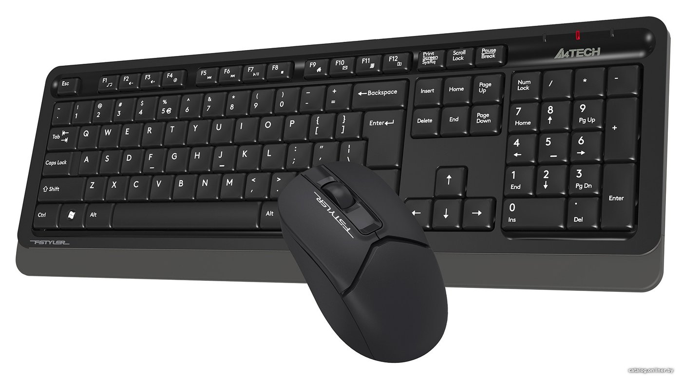 Клавиатура + мышь A4Tech Fstyler FG1012 Black