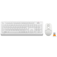 Клавиатура + мышь A4Tech Fstyler FG1012 White
