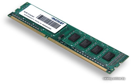 DDR 3 4096MB PC-12800 1600MHz Patriot (PSD34G1600L81) 1.35V
