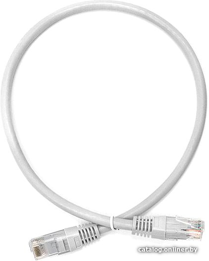 Патч-корд Lanmaster TWT-45-45-5.0-WH вилка RJ-45 кат.5е 5м белый ПВХ (уп.:1шт)