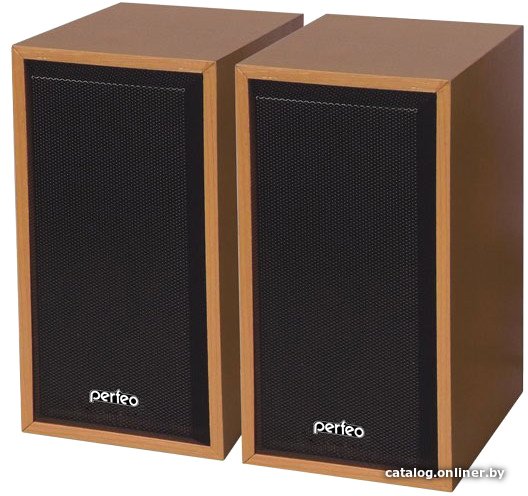 Колонки 2.0 Perfeo Cabinet Wooden PF-84-WD