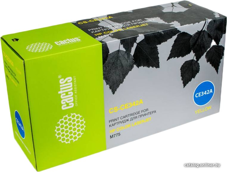 Картридж Cactus CS-CE342A желтый