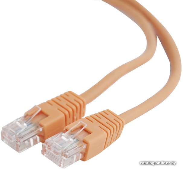 Патч-корд UTP Cablexpert PP12-0.25M/O кат.5e, 0.25м, литой, многожильный (оранжевый)