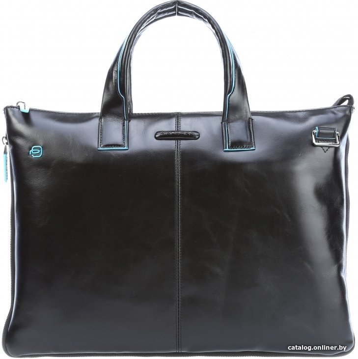 Сумка для ноутбука 15" Piquadro Blue Square CA4021B2/N черный натур.кожа