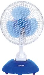 Бытовой вентилятор CENTEK CT-5003 Blue настольный осевой (вентилятор-клипса) скорости: 2