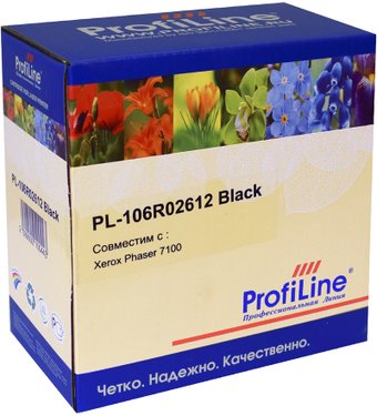 Картридж ProfiLine PL-106R02612 для Rank Xerox Phaser 7100 Black 10000 копий (2шт/уп)
