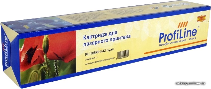 Картридж ProfiLine PL-106R01443 Cyan для Xerox Phaser 7500N/7500DN/7500DT/7500DX