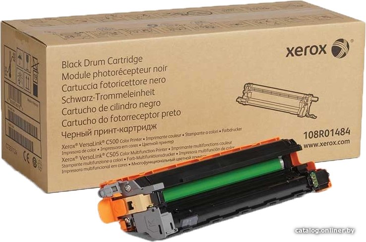 Картридж Xerox 108R01484 черный,black (40000 стр) для XEROX VersaLink C500/C505 (Channels)