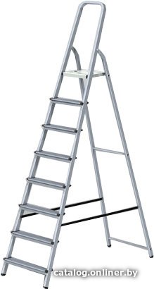 Лестница-стремянка алюм. 169 см 8 ступ. 5,4кг PRO STARTUL (ST9940-08)
