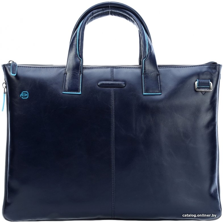 Сумка для ноутбука 15" Piquadro Blue Square CA4021B2/BLU2 синий натур.кожа