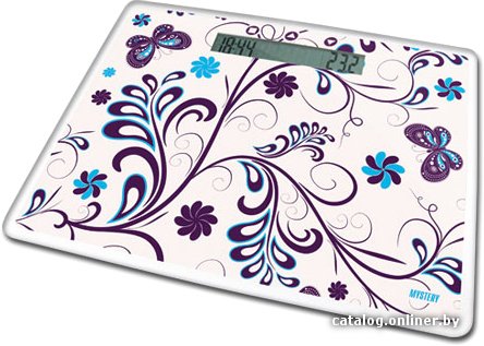 Весы напольные Mystery MES-1810 White-Violet