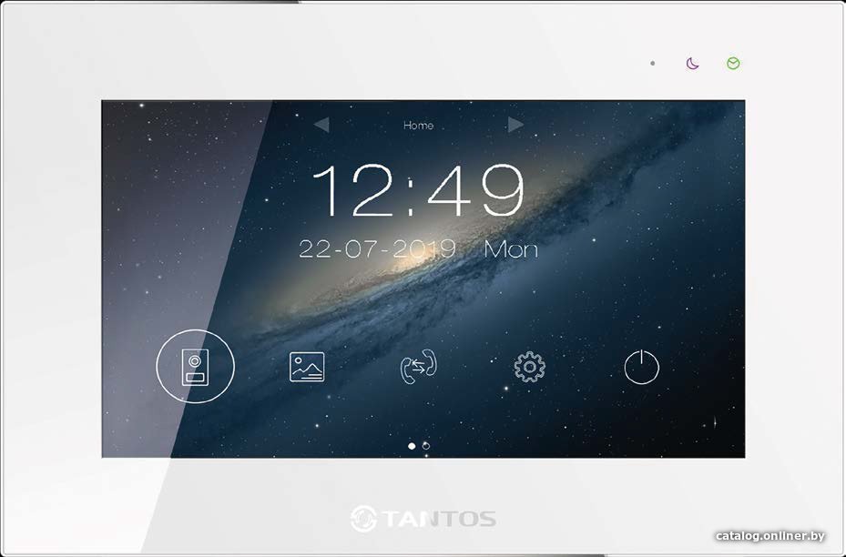 Видеодомофон Tantos Jolli HD Wi-Fi White