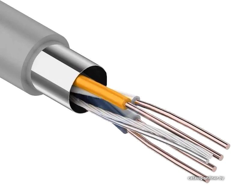 Кабель витая пара PROconnect FTP 2PR 24AWG, CCA, CAT5e, бухта 305 м 01-0121-3