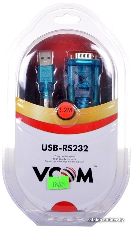 Переходник USB Am-COM port 9pin VCOM (VUS7050) (добавляет в систему новый COM порт)