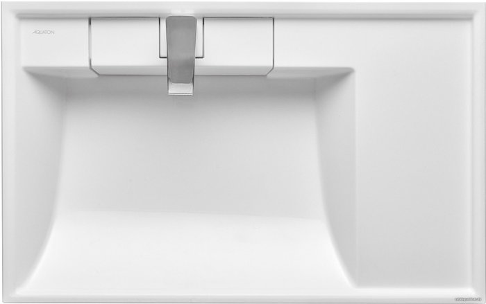 Раковина AQUATON Рейн 80 80х13.8х50 см на стиральную машину 1A72113KRW010