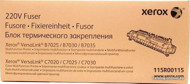 Фьюзер Xerox VL B7025/7030/7035/C7020/7025/7030/7035 100K (115R00115) 115R00115