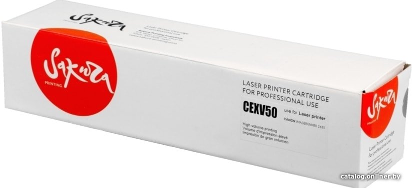 Картридж Sakura SACEXV50 (CEXV50) для Canon IR1435/1435i/1435iF черный 17600к