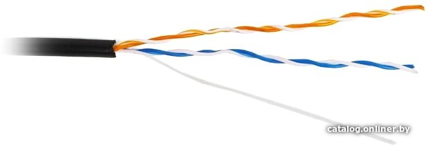 Кабель информационный LanMaster TWT-5EUTP2-OUT кат.5 305м черный