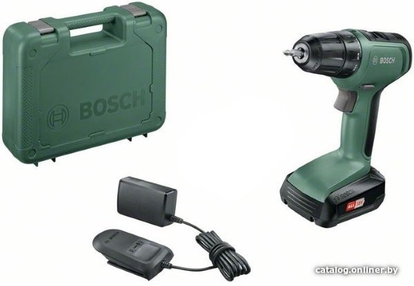 Дрель-шуруповерт Bosch UniversalDrill18 06039C8004 (с 1-им АКБ, кейс)