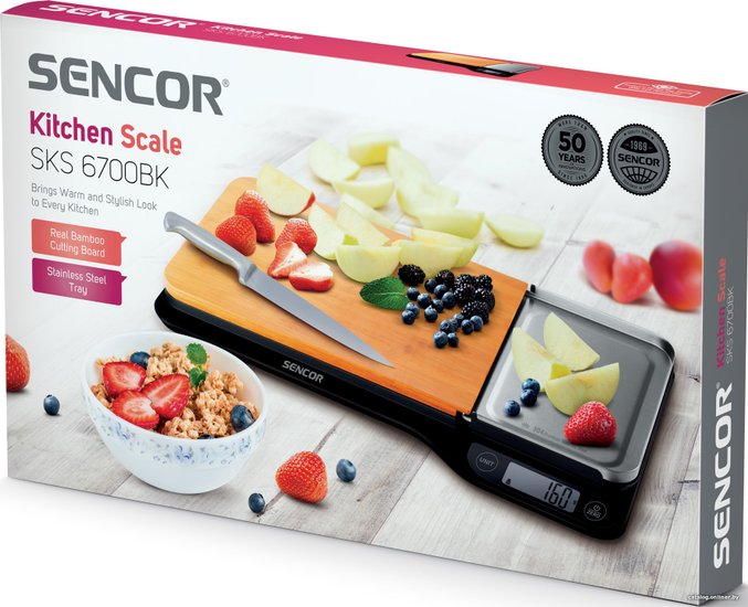 Весы кухонные Sencor SKS 6700BK