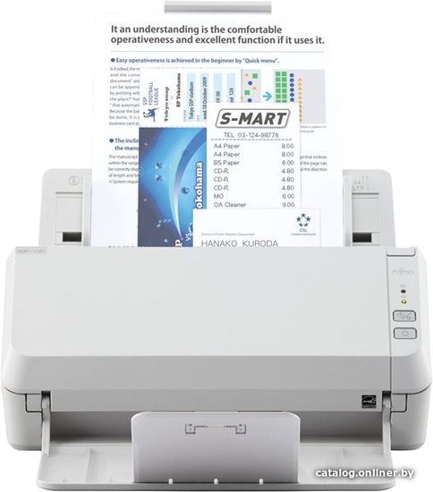 Сканер Fujitsu/Ricoh SP-1125N (PA03811-B011) (А4, 25/50 стр. в мин. двусторонний, ADF 50 листов, 4 000)