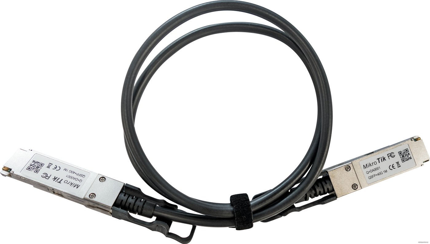 Патч-корд MikroTik XS+DA0003 3м черный
