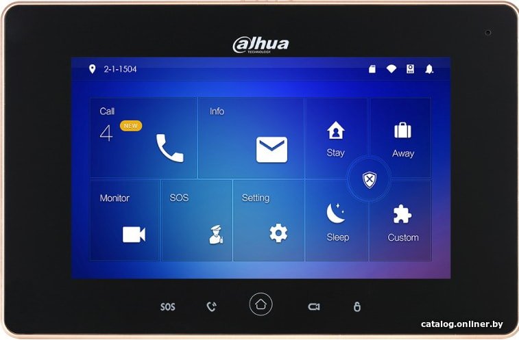 Видеодомофон Dahua DHI-VTH5221D-S2