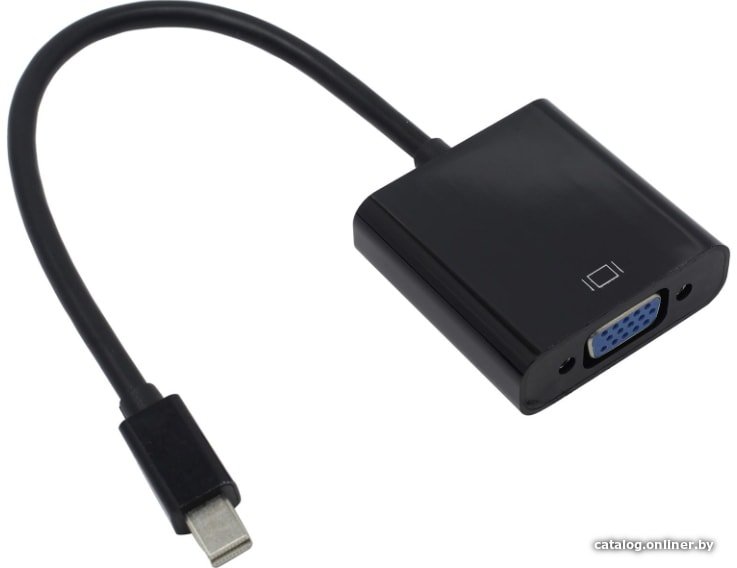 Кабель Exegate miniDisplayPort - VGA EX-mDPM-VGAF-0.15 (mini20M/15F, 0,15м) EX284923RUS