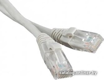 Патч-корд Lanmaster LAN6-45-45-3.0-GY 3м UTP Cat 6 Grey