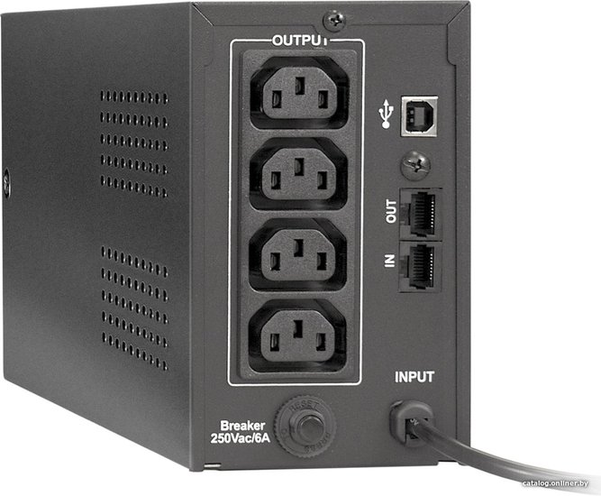 Источник бесперебойного питания ExeGate EP285476RUS Power Smart ULB-850.LCD.AVR.C13.RJ.USB