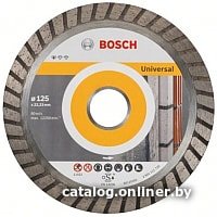 Алмазная резка, шлифование и сверление Алмазный круг 125х22 мм универс. Turbo STANDARD FOR UNIVERSAL Bosch ( сухая резка) 2608602394