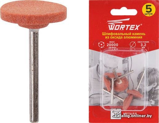 Аксессуар к инструменту - Шлифовальный камень из оксида алюминия 20 мм Wortex ETCA3220018