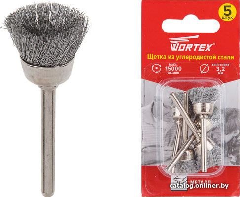 Аксессуар к инструменту - Щетка из углеродистой стали 16 мм Wortex ETBS3216018