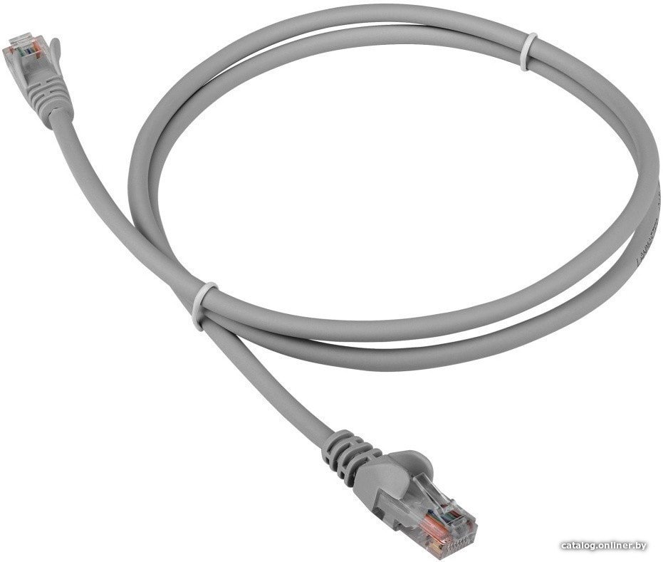 Патч-корд ACD ACD-LPU5E-20A Cat5e UTP 24AWG 4Pair 7/0.18мм CCA Серый 2.0м (741500)