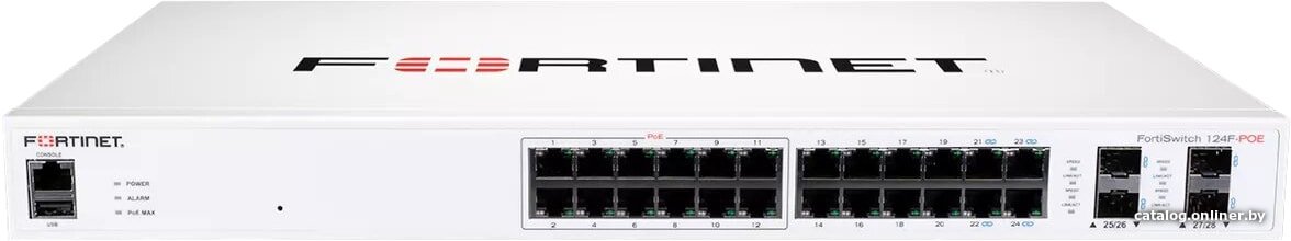 Switch  Fortinet FS-124F-FPOE