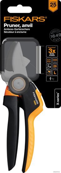 Секатор контактный Fiskars Xseries PowerGear L P941 1057174
