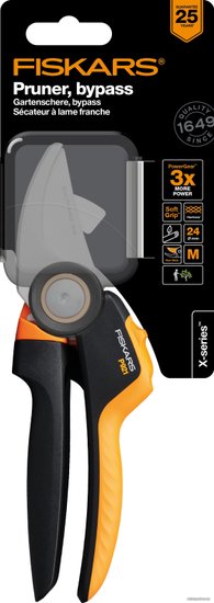 Секатор плоскостной Fiskars Xseries PowerGear M P921 1057173