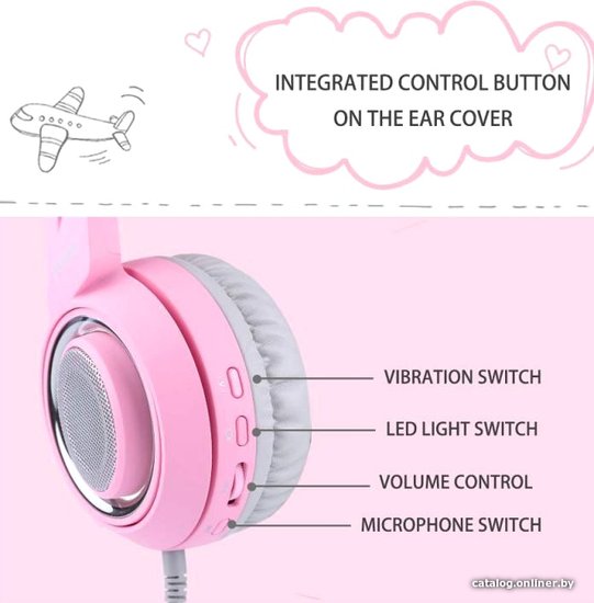 Наушники Somic G951 Pink (G9517P)