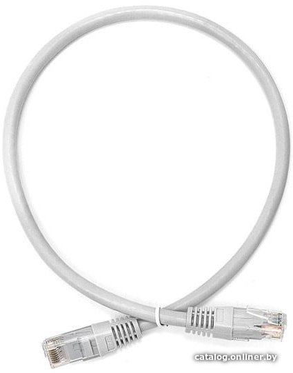 Патч-корд Lanmaster UTP TWT-45-45-0.5-WH вилка RJ-45 кат.5е 0.5м белый ПВХ