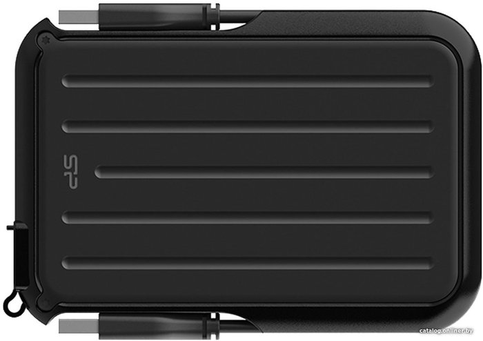 External HDD 2.5" USB 3.2 Silicon Power 2TB Armor A66 (SP020TBPHD66SS3K) Black