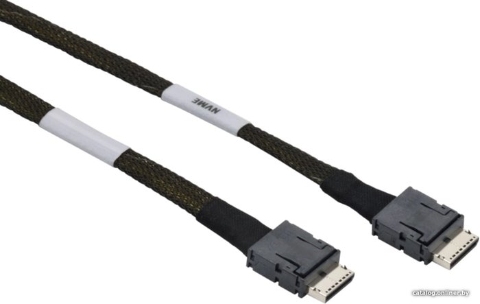 Кабель SuperMicro CBL-SAST-0819 65см (OCuLink x4 SFF-8611 - OCuLink x4 SFF-8611)