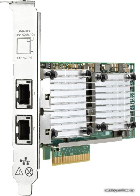 Адаптер HPE Ethernet 10Gb 2P 530T (656596-B21)