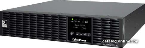 Источник бесперебойного питания Online CyberPower OL1000ERTXL2U 1000VA/900W USB/RS-232/Dry/EPO/SNMPslot/RJ11/45/ВБМ (8 IEC С13)