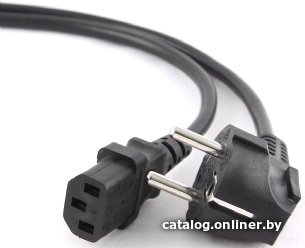 Шнур питания C13-Schuko прямая 3х0.75 220В 10А красный 1.8 метра LAN-PP13/SH-1.8-RD