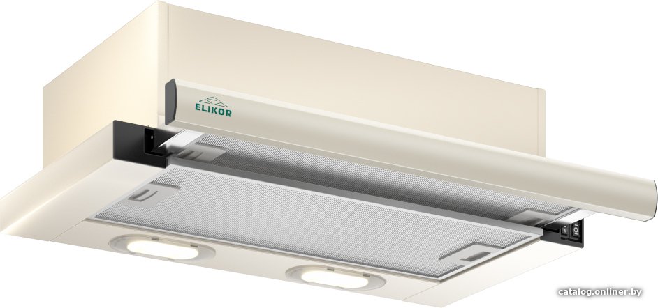 Кухонная вытяжка Elikor Интегра 60П-400-В2Л (топленое молоко/топленое молоко) (155703)