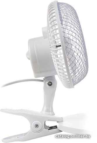 Бытовой вентилятор CENTEK CT-5003 White настольный осевой (вентилятор-клипса) скорости:2
